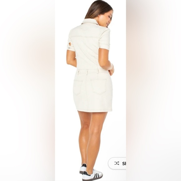 Celebrity Pink Juniors Button up Jeans Dress - Picture 6 of 15